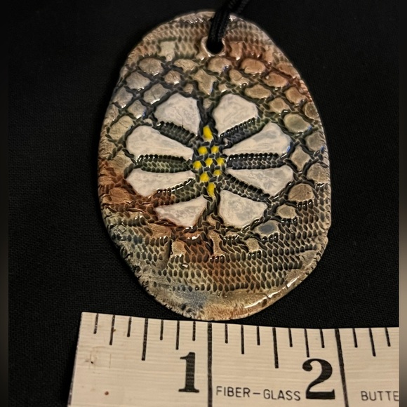Pottery Art Pendant - Picture 7 of 10